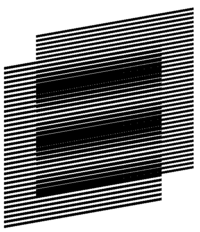 Figure 5. Identical inclination of layer lines