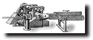 Machine for coating cables