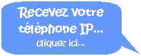 Rounded Rectangular Callout: Recevez votre tlphone IP... cliquez ici...