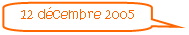 Rounded Rectangular Callout: 12 dcembre 2005